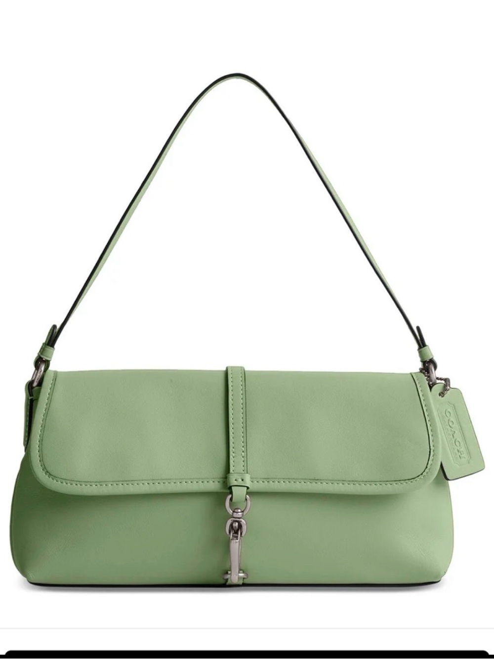 Coach Hamptons Small Leather Shoulder Bag